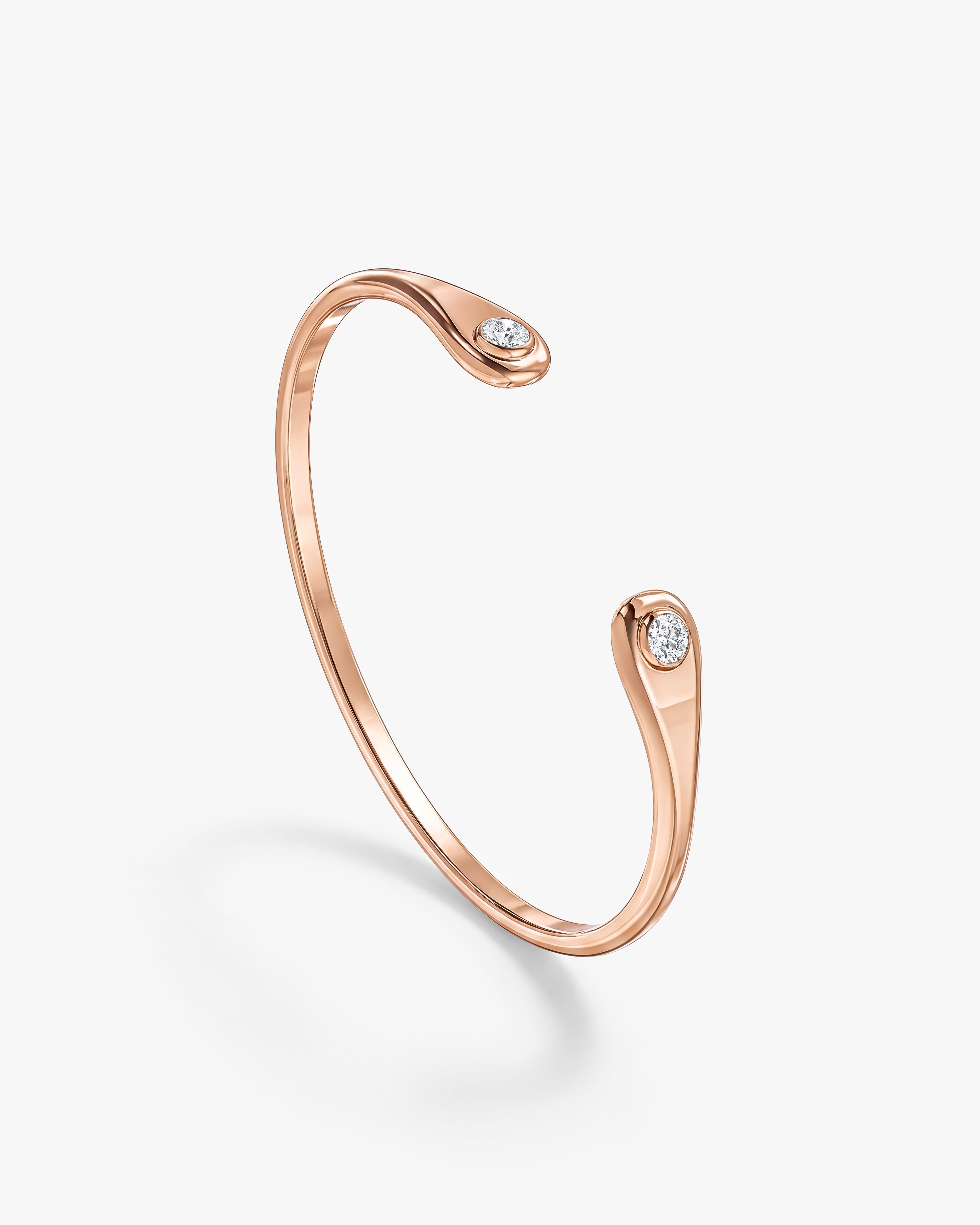 Dual Drop Cuff Bracelet