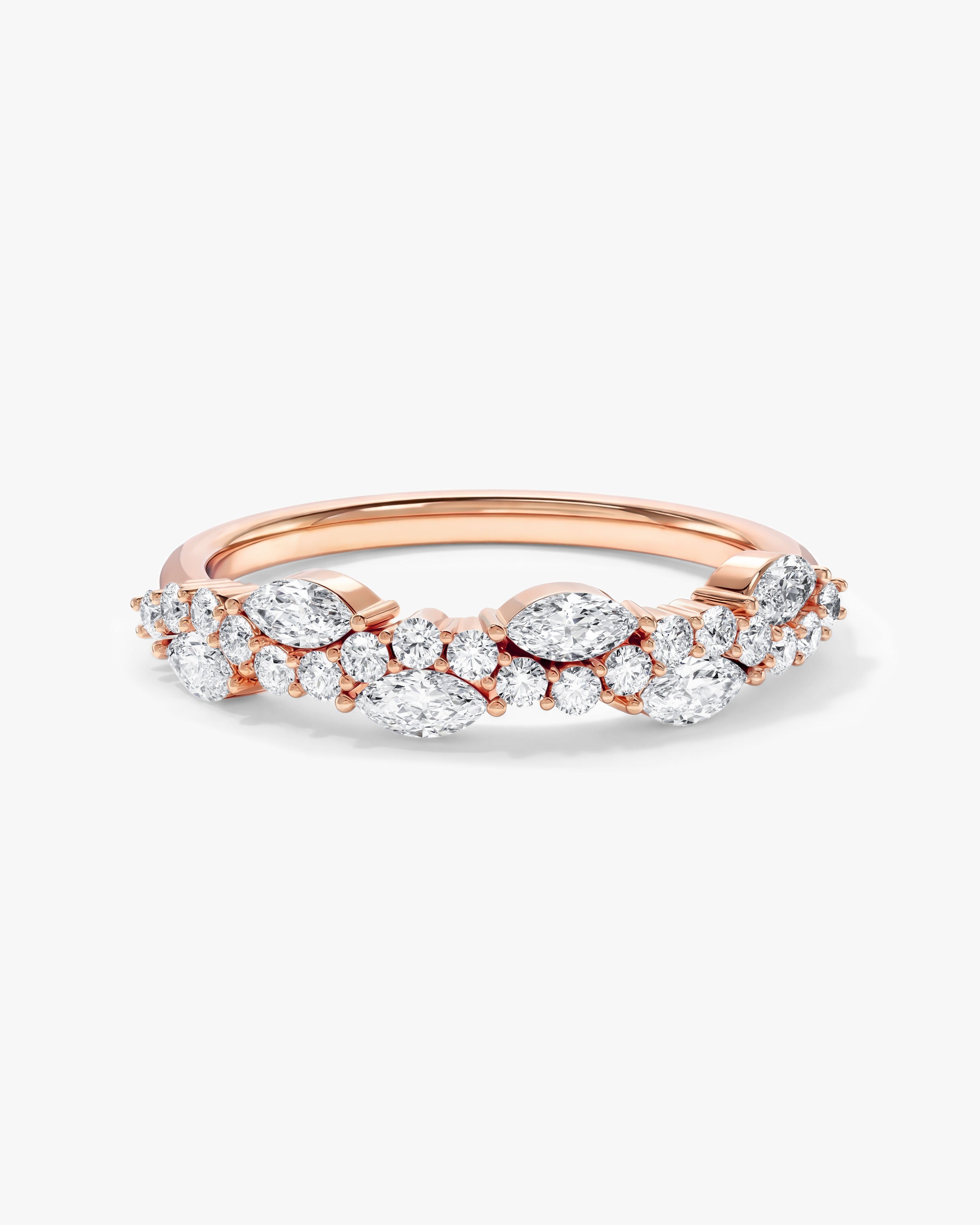 Vine Wedding Band (0.80 CT TW)