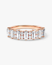 Pillar Baguette Wedding Band (1.20 CT TW)
