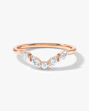 Horizon Nesting Wedding Band (0.45 CT TW)