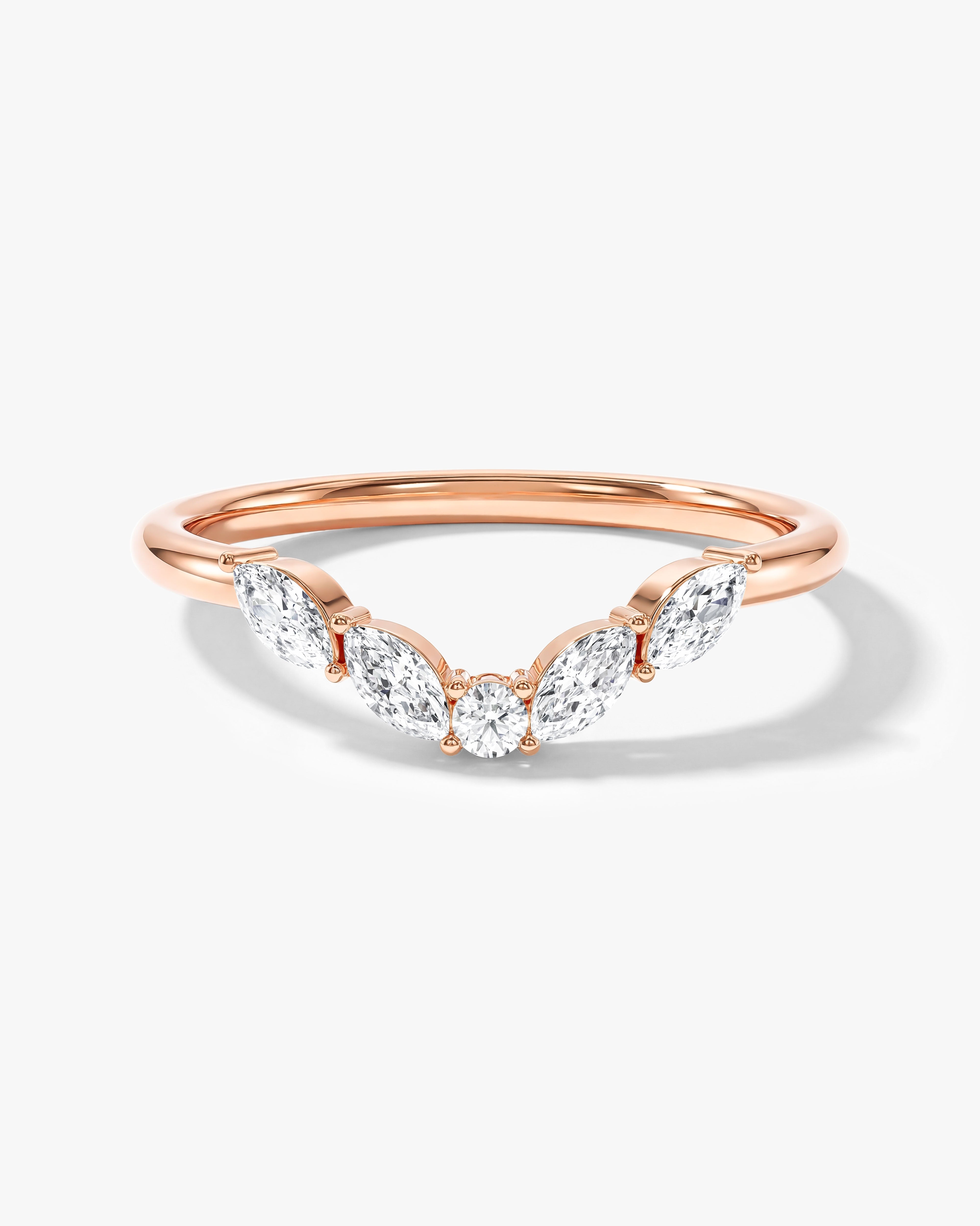 Horizon Nesting Wedding Band (0.45 CT TW)