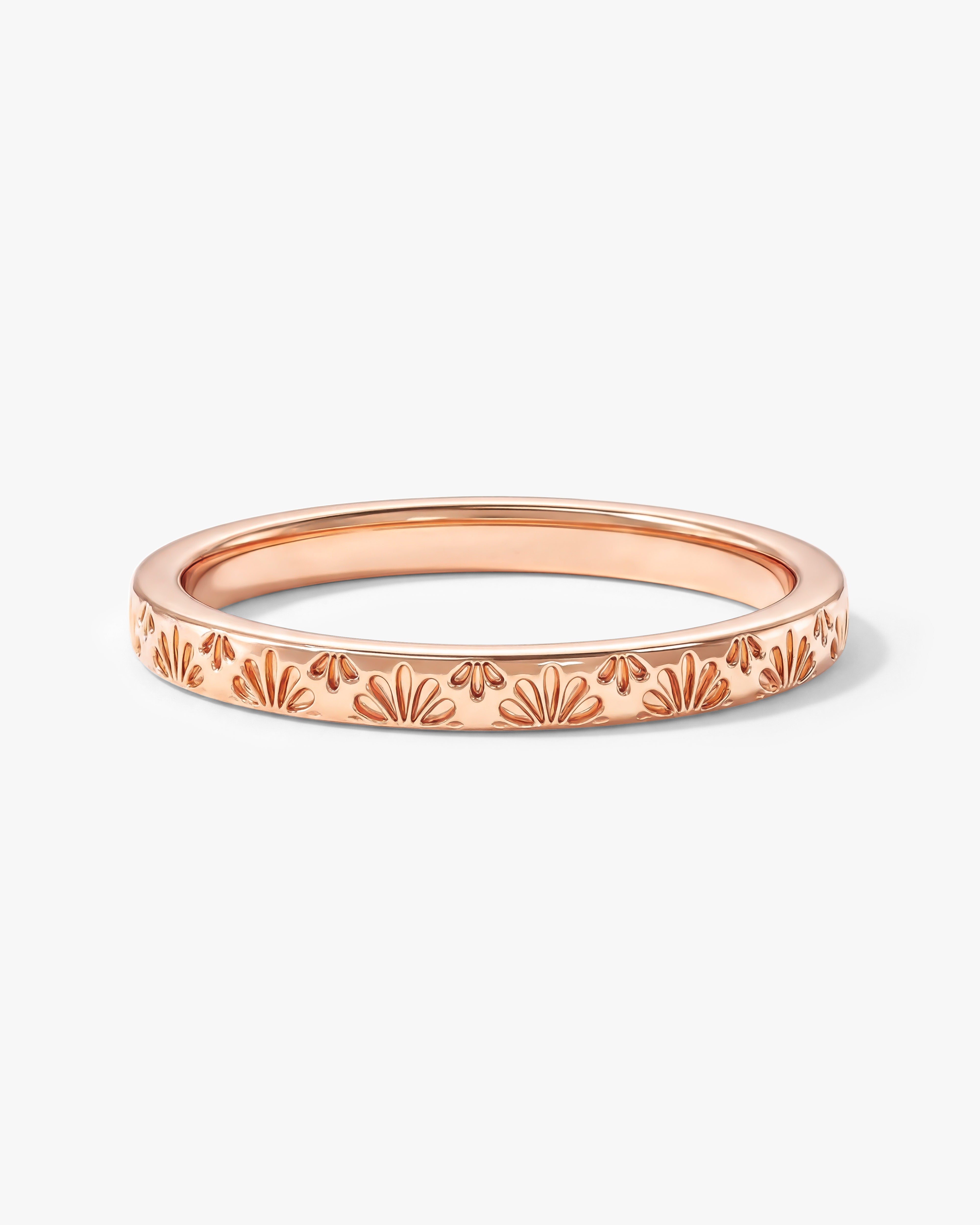 Flora Wedding Band