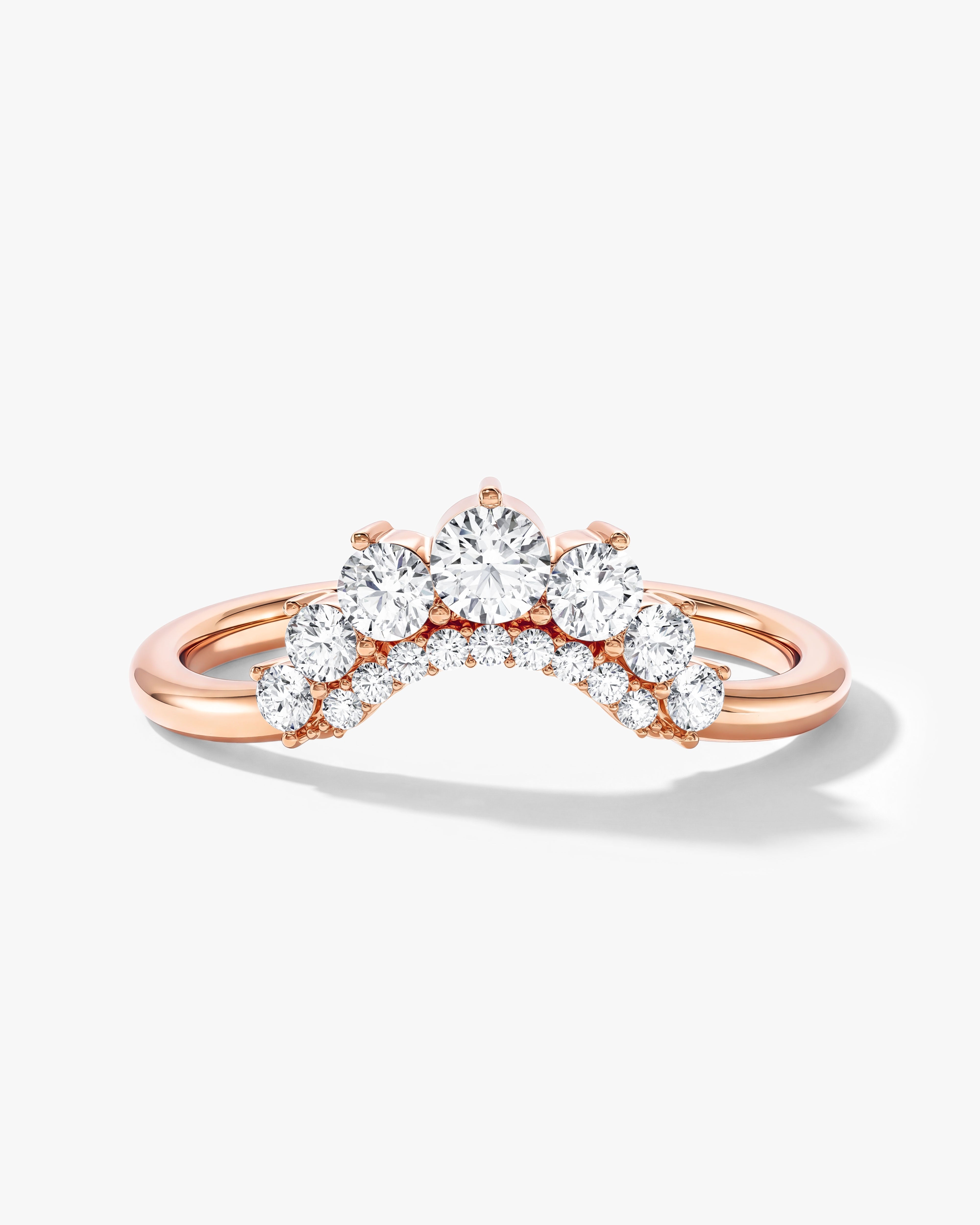 Pave Accent Wedding Band (0.35 CT TW)