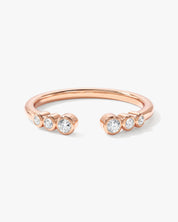 Bezel Cuff Wedding Band (0.10 CT TW)