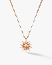 Sunbeam Halo Necklace