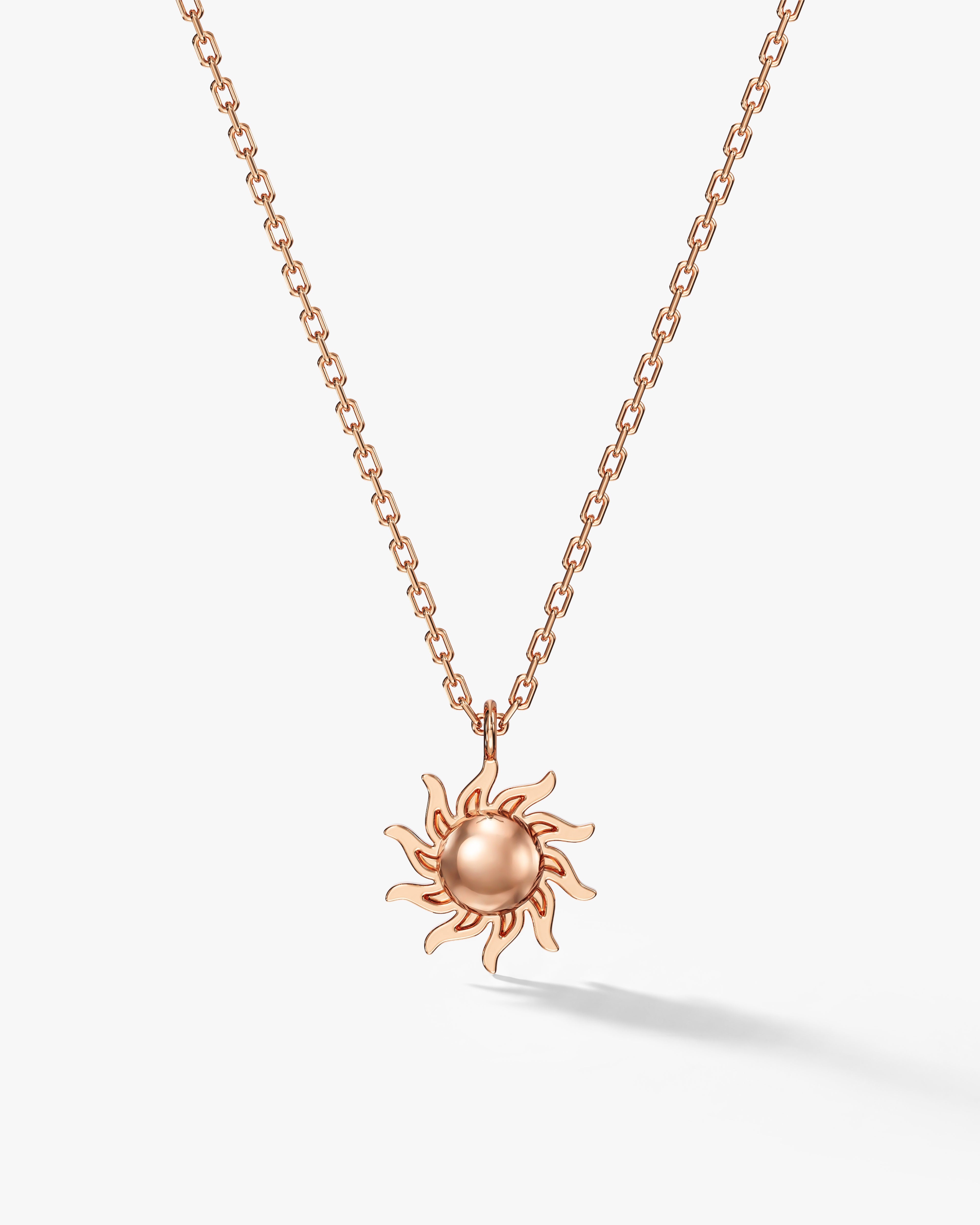 Sunbeam Halo Necklace