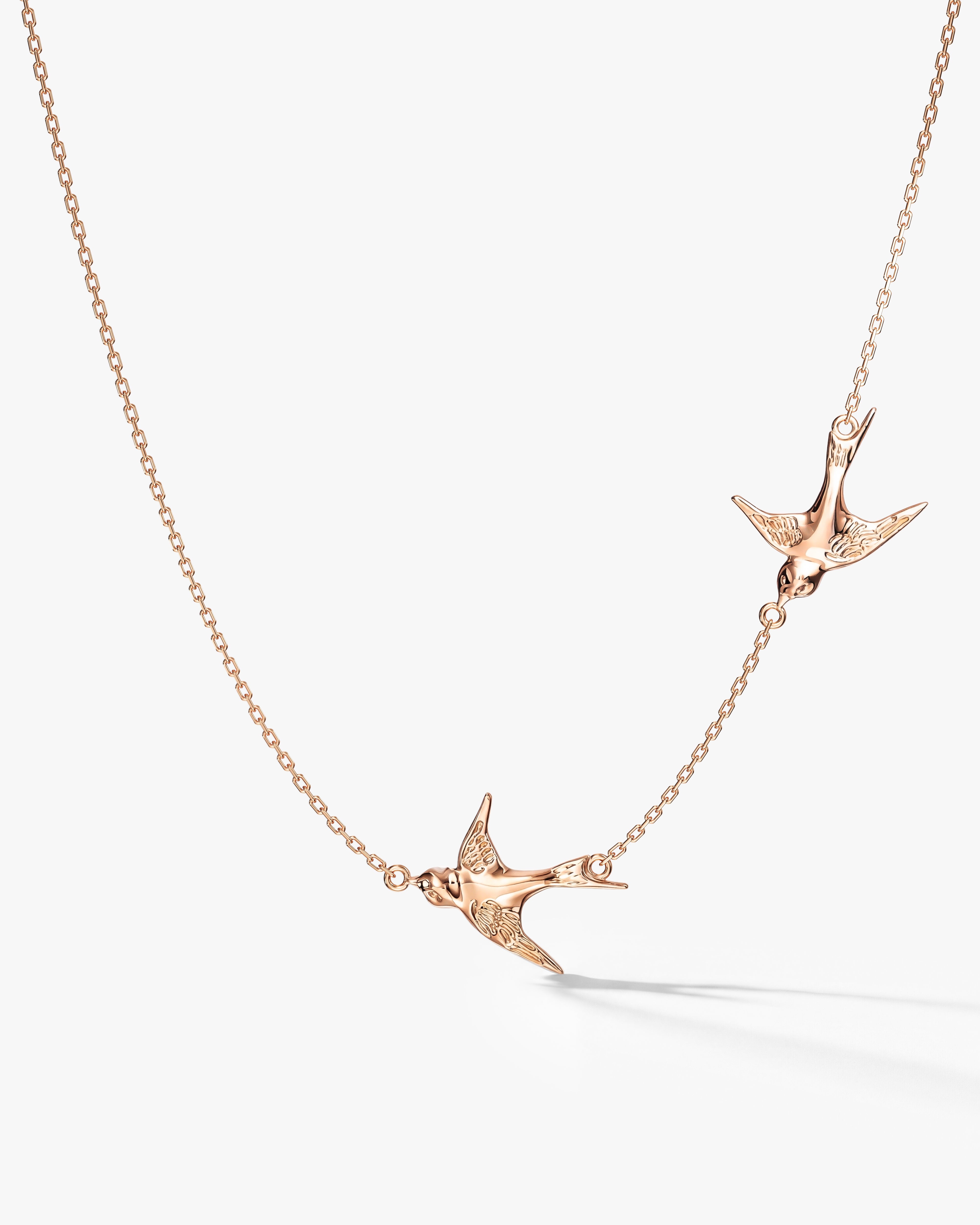 Flight of Two Necklace