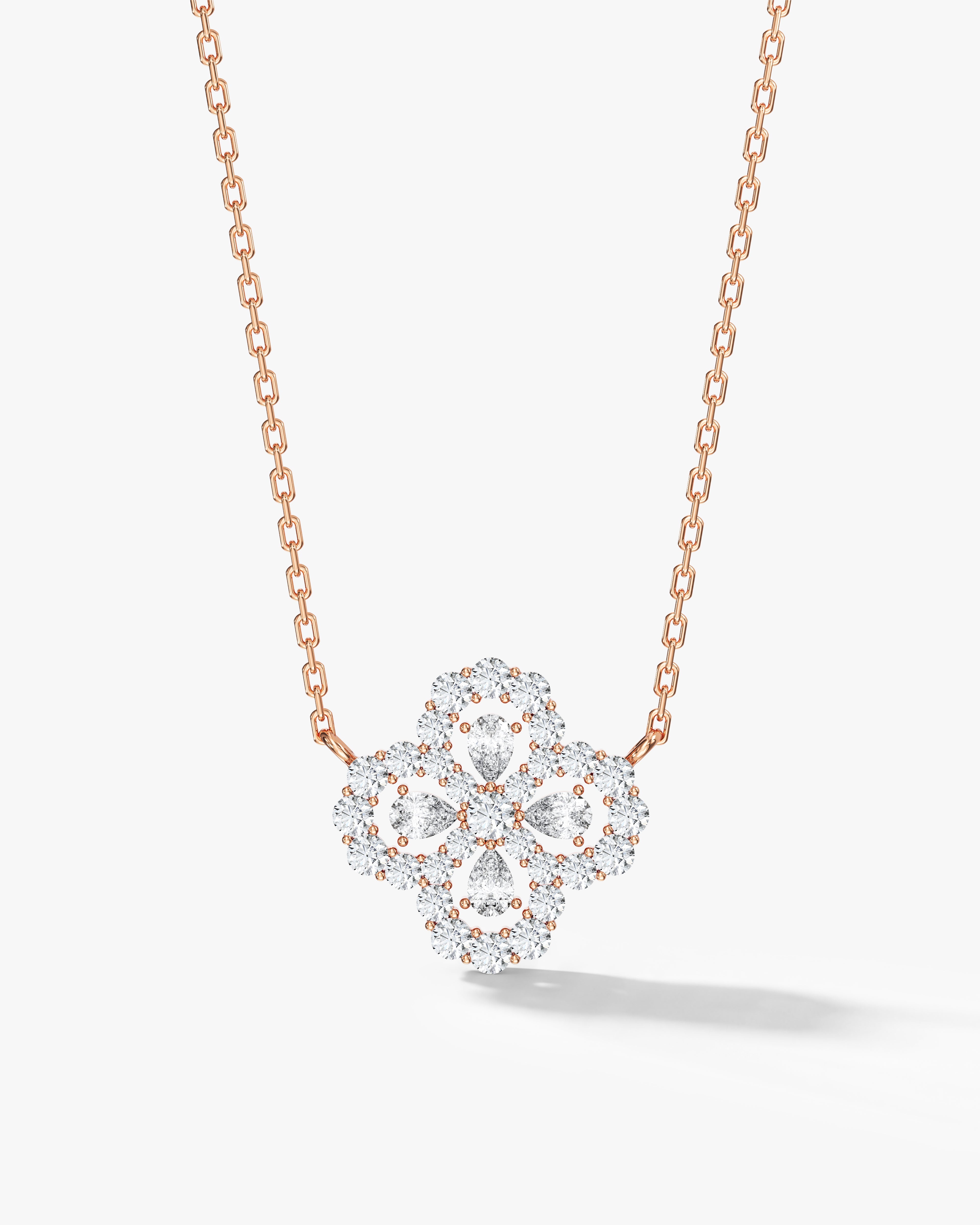 Blooming Cluster Necklace