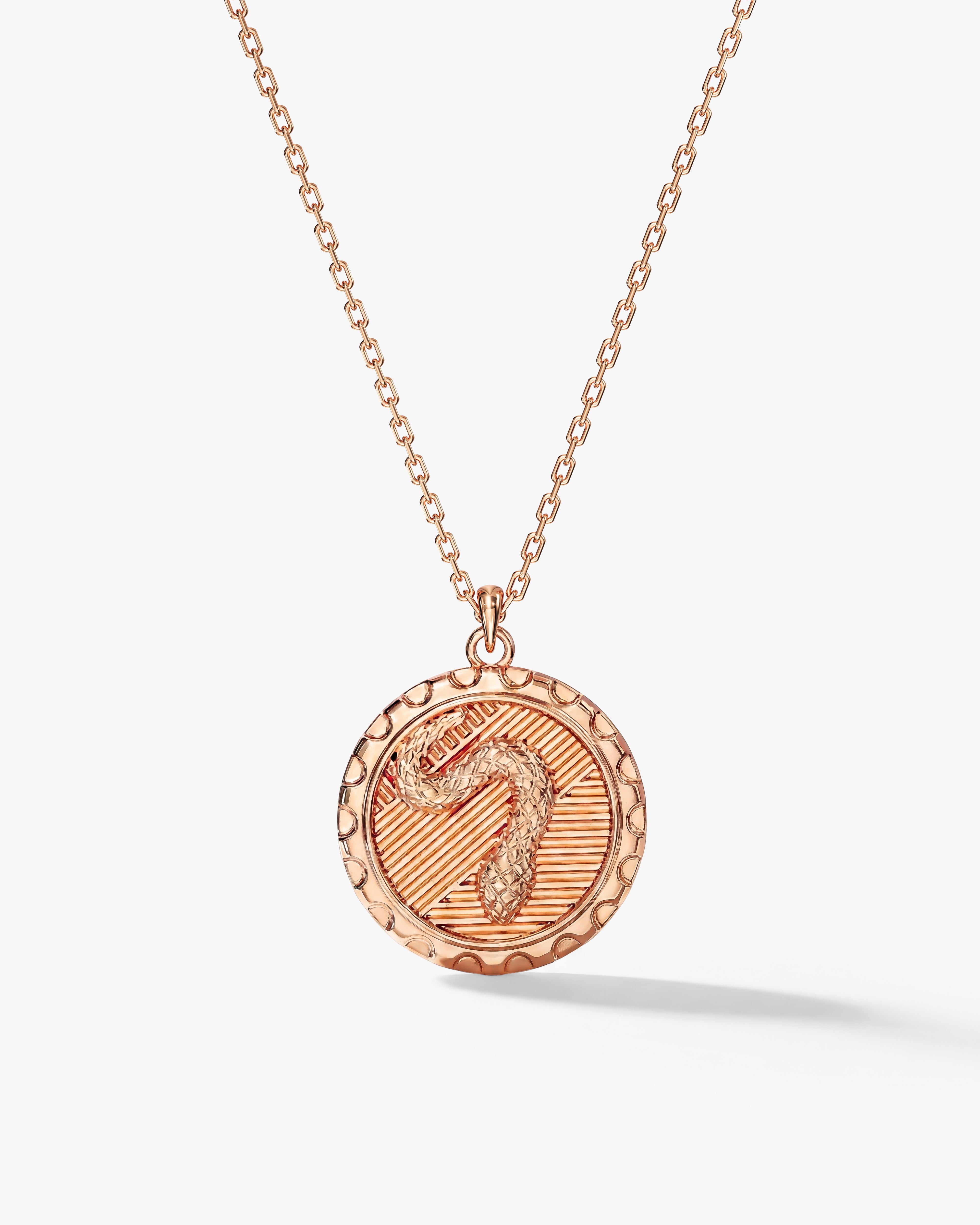 Serpent Coin Necklace