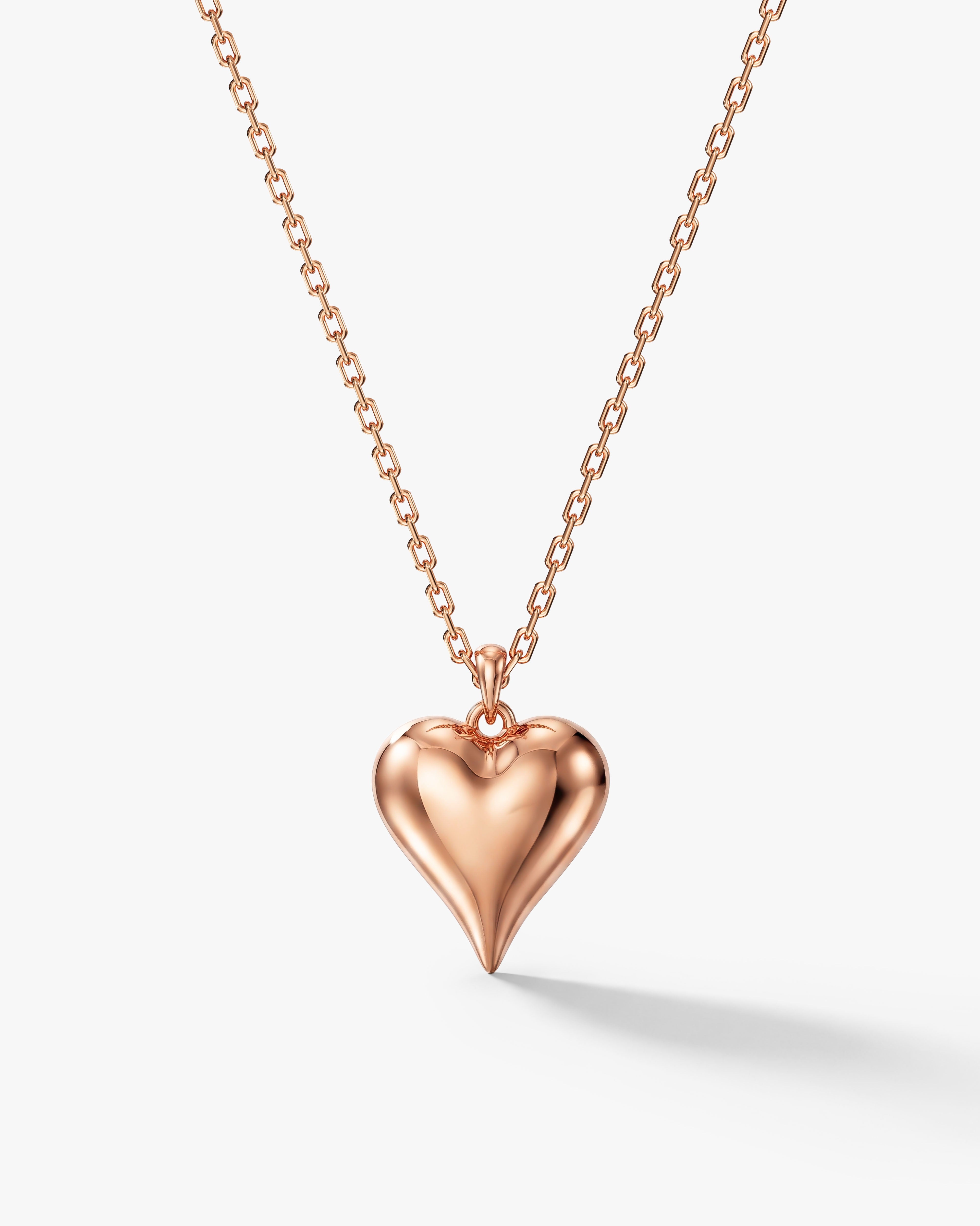 Puffy Heart Necklace
