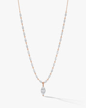 Marquise Trail Drop Necklace