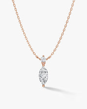 Marquise Droplet Necklace