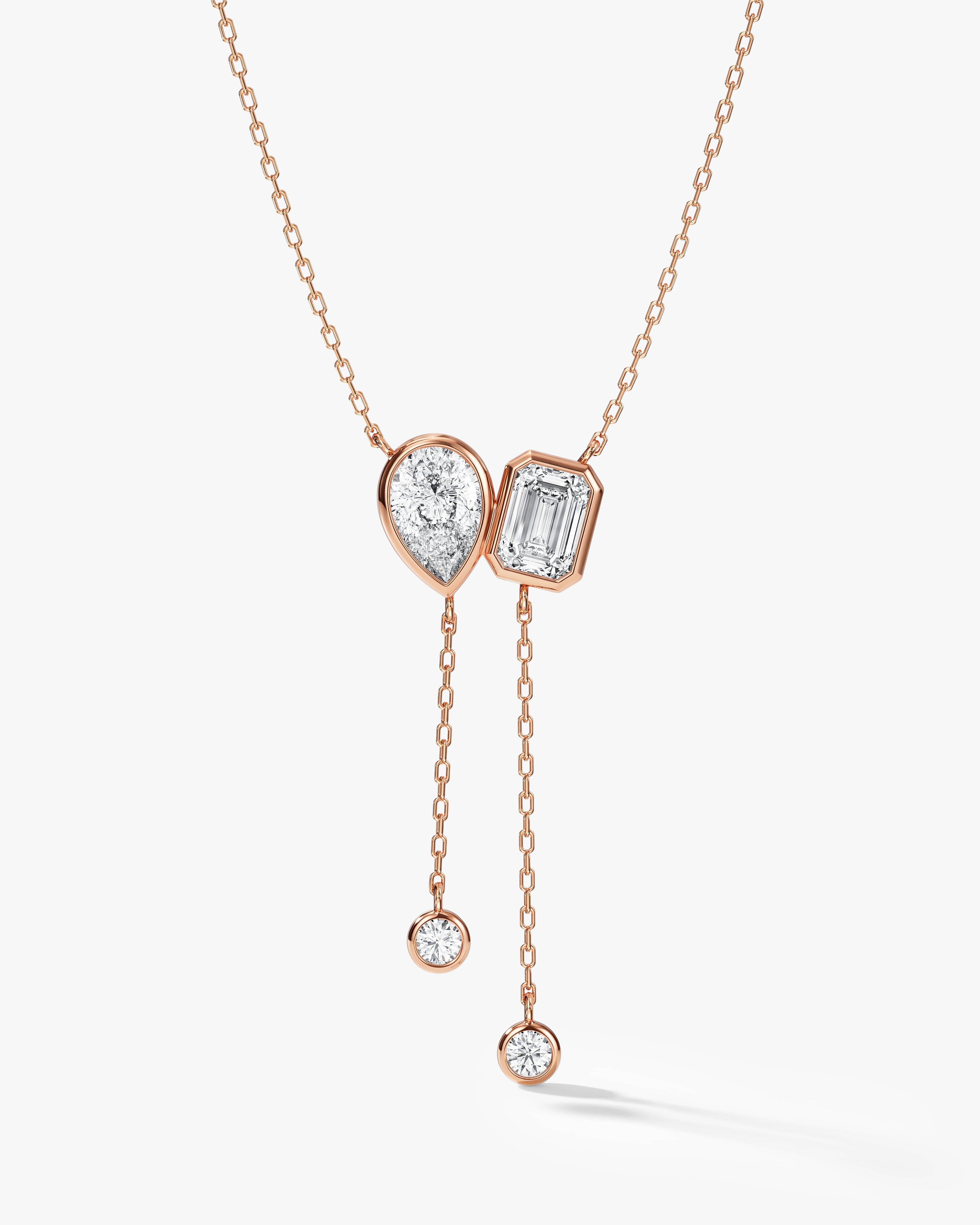 You & Me Lariat Necklace