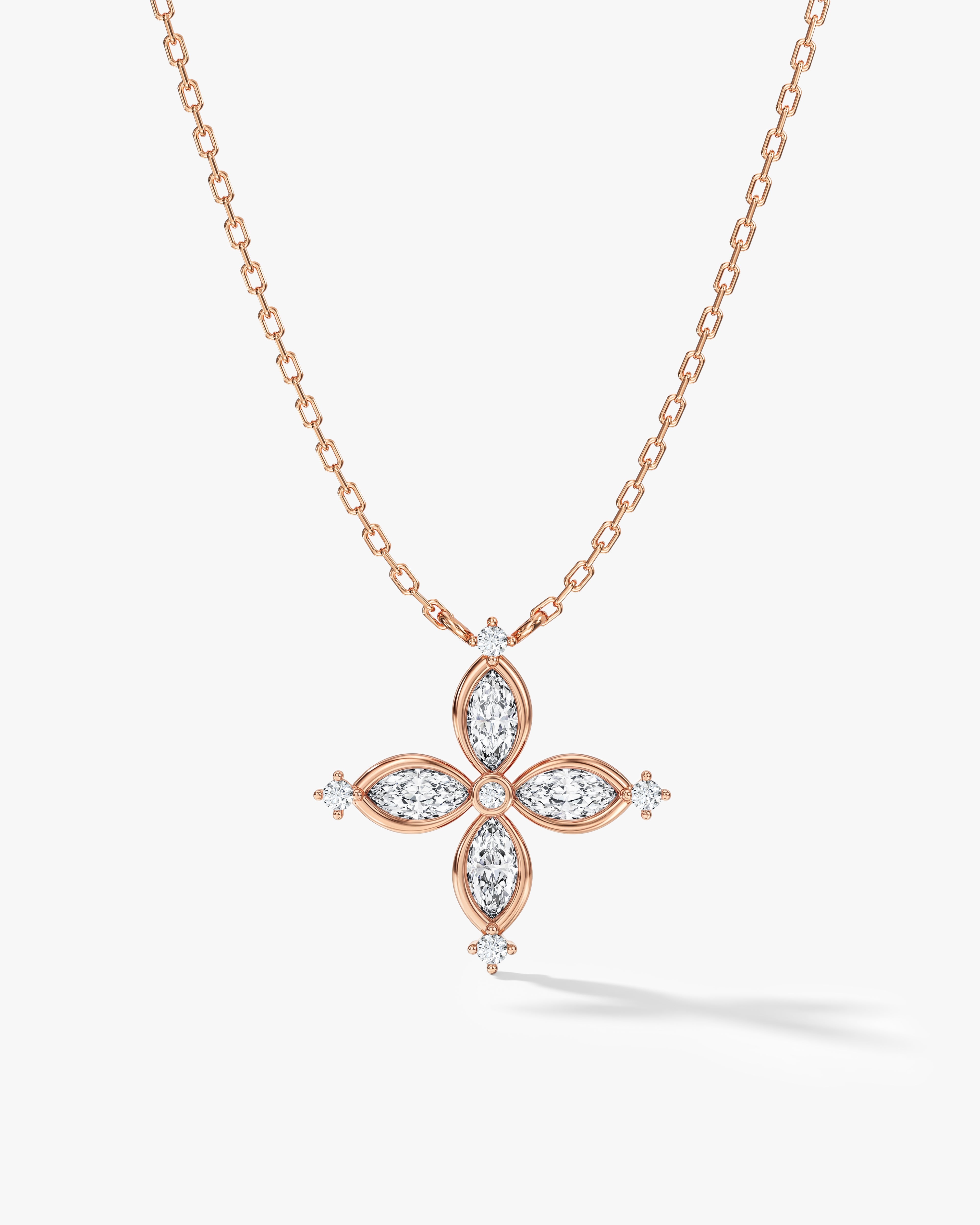 Marquise Petal Necklace