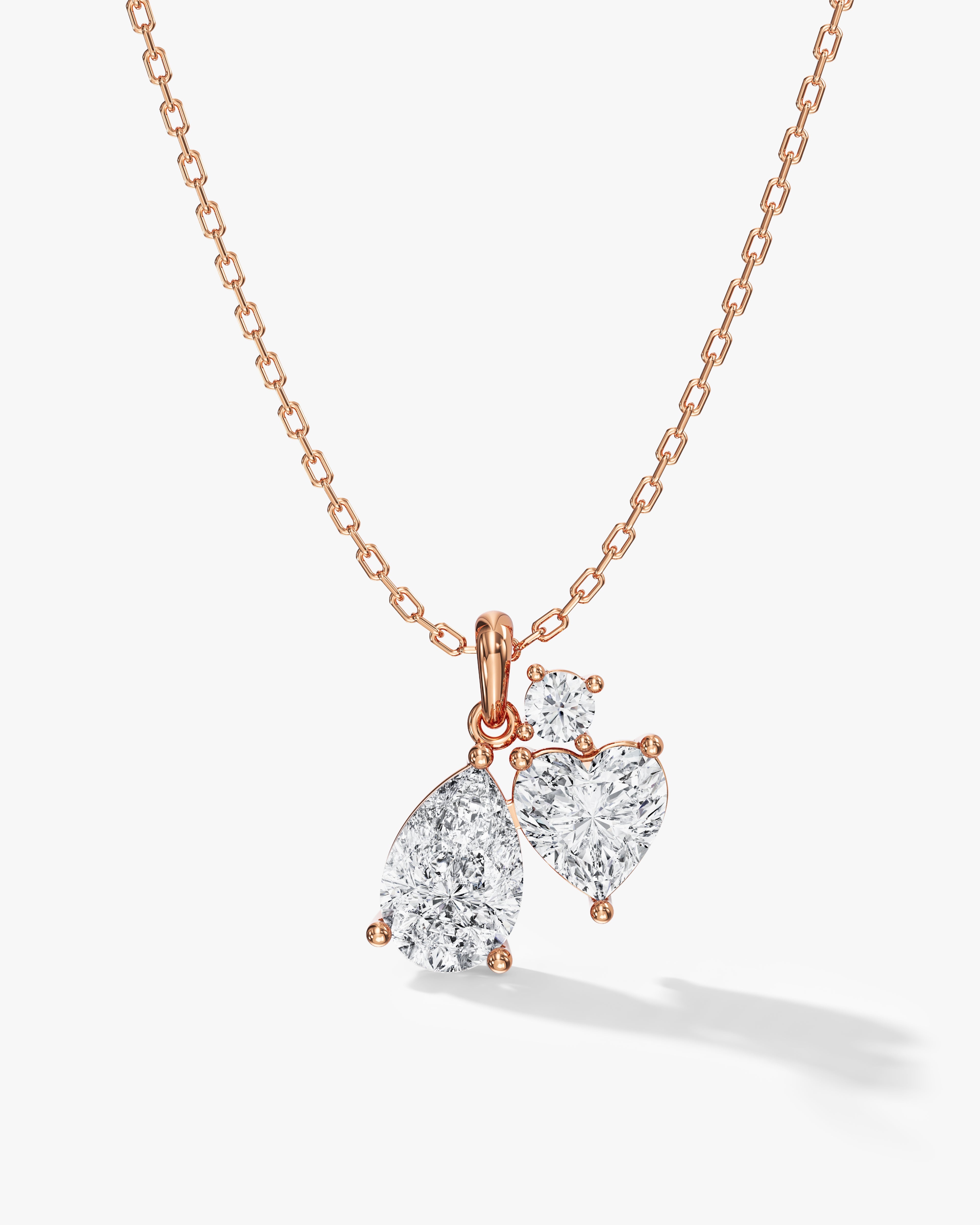 Heart Scatter Necklace