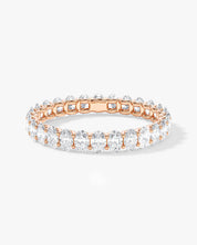 U-Prong Oval Eternity Band (1.50 CT TW)