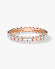 Shared Prong Oval Eternity Band (1.50 CT TW)