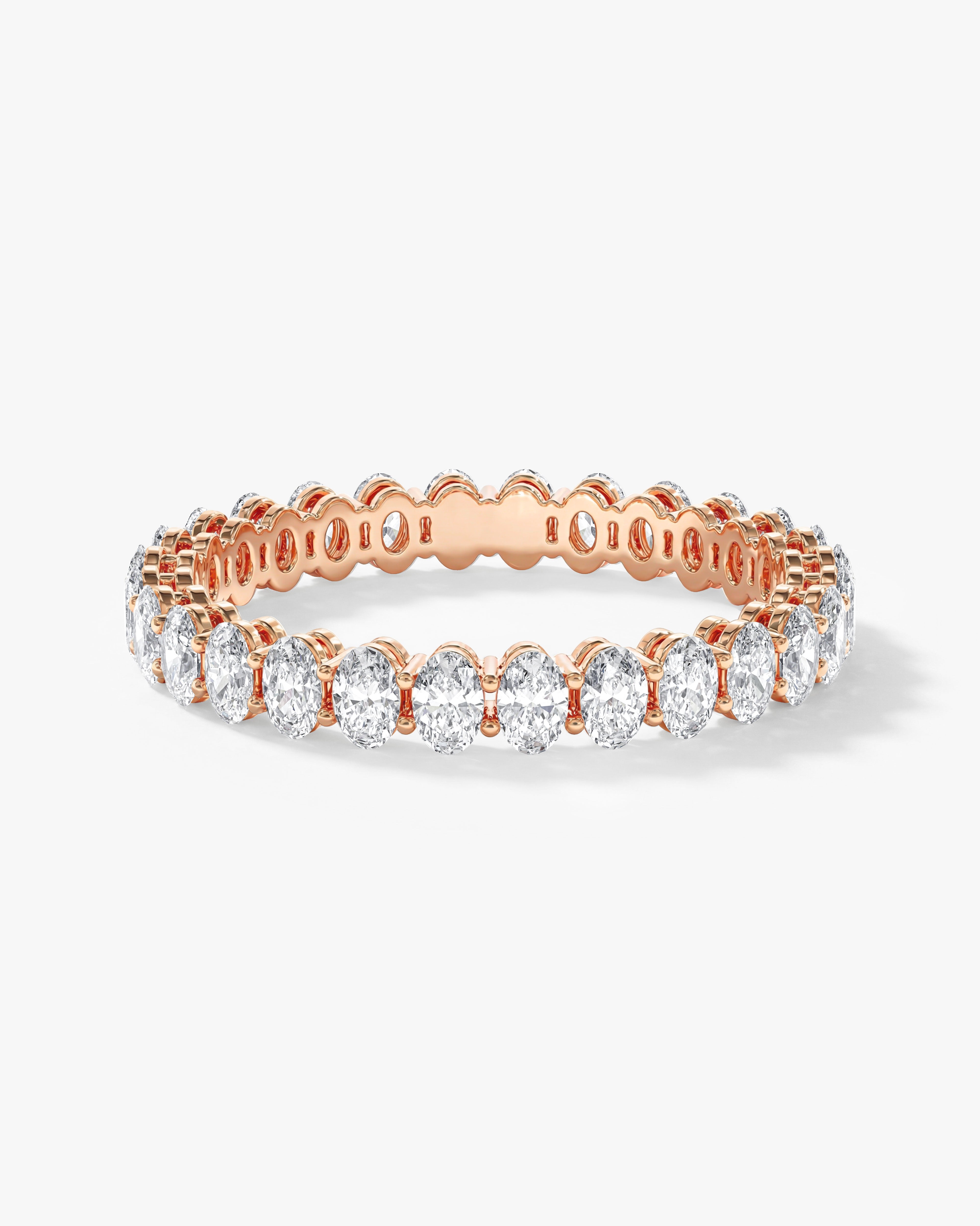 Shared Prong Oval Eternity Band (1.50 CT TW)