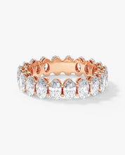 Shared Prong Oval Eternity Band (5.00 CT TW)