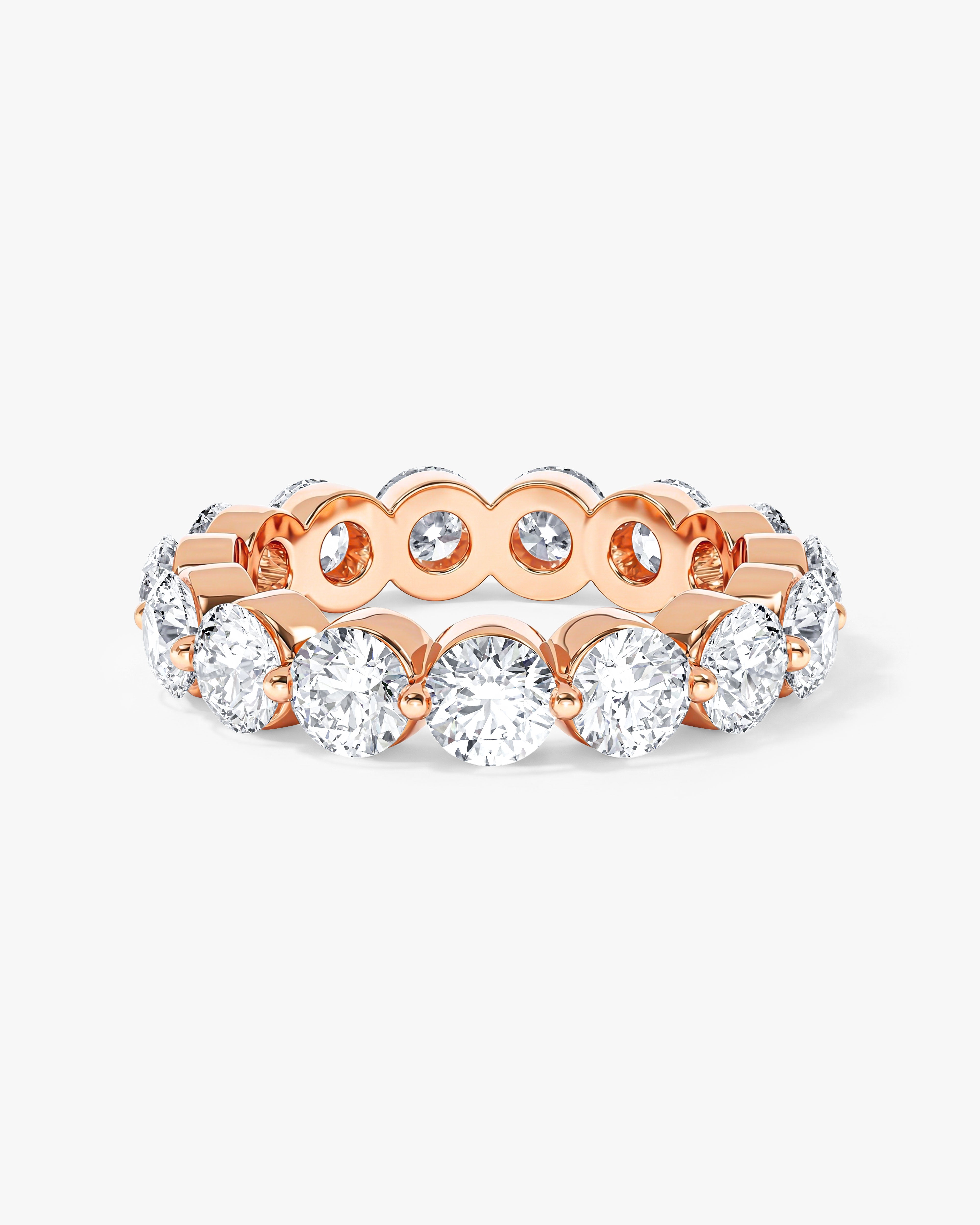 Single Prong Eternity Band (4.00 CT TW)