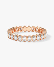Bezel Oval Eternity Band (1.25 CT TW)