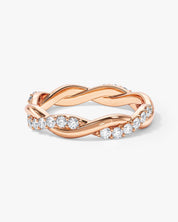 Twisted Vine Eternity Band (0.60 CT TW)