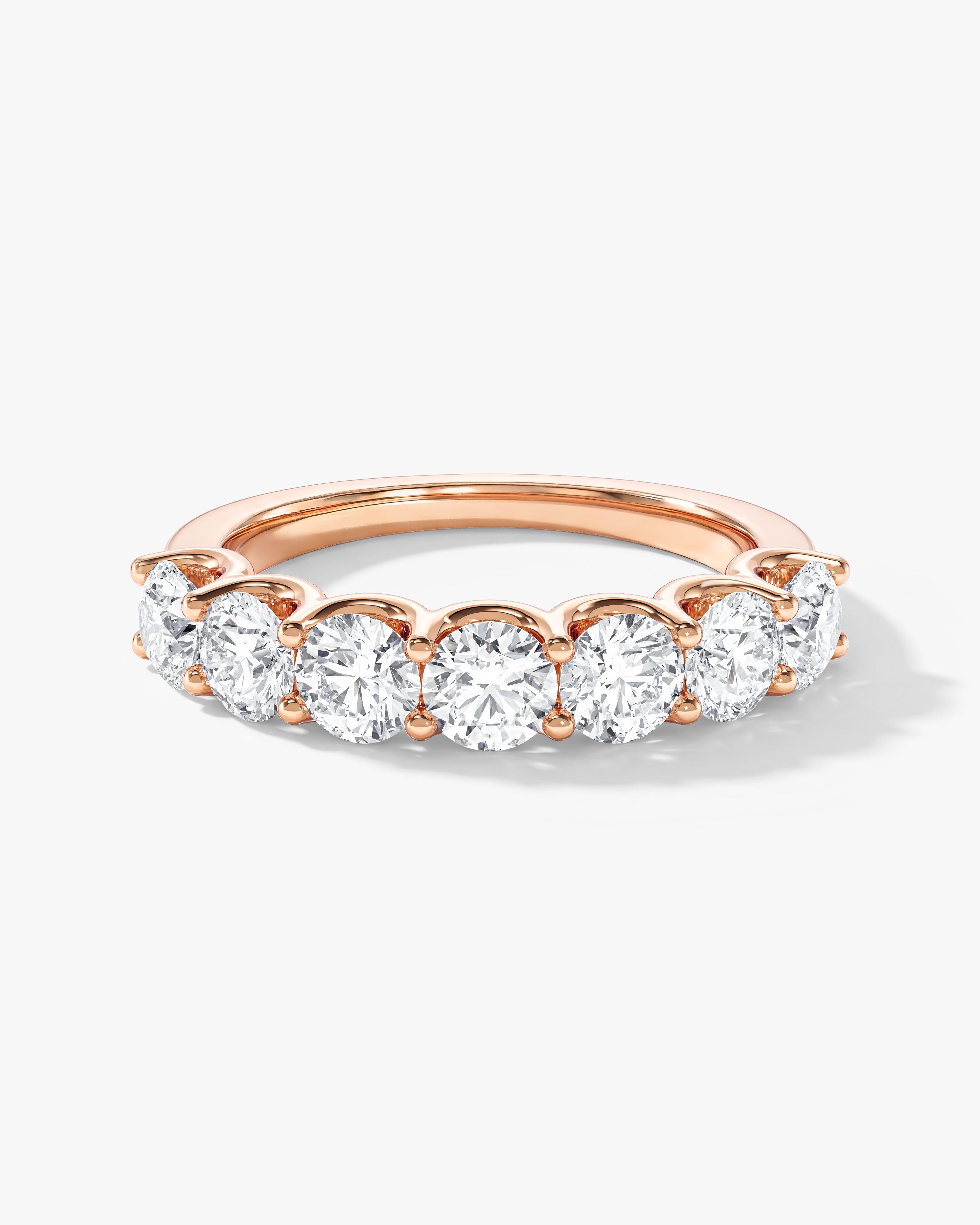U-Prong Half Eternity Band (2.00 CT TW)