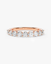 Shared Prong Half Eternity Band (1.00 CT TW)