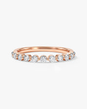 Single Prong Half Eternity Band (0.35 CT TW)