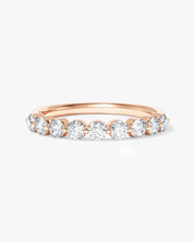 Single Prong Half Eternity Band (0.75 CT TW)