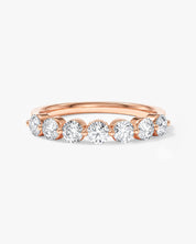 Single Prong Half Eternity Band (1.00 CT TW)