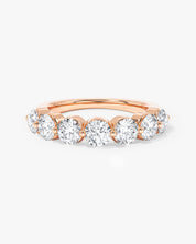 Single Prong Half Eternity Band (1.75 CT TW)