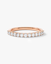 Faceted Half Eternity Band (0.50 CT TW)