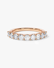Faceted Half Eternity Band (1.00 CT TW)