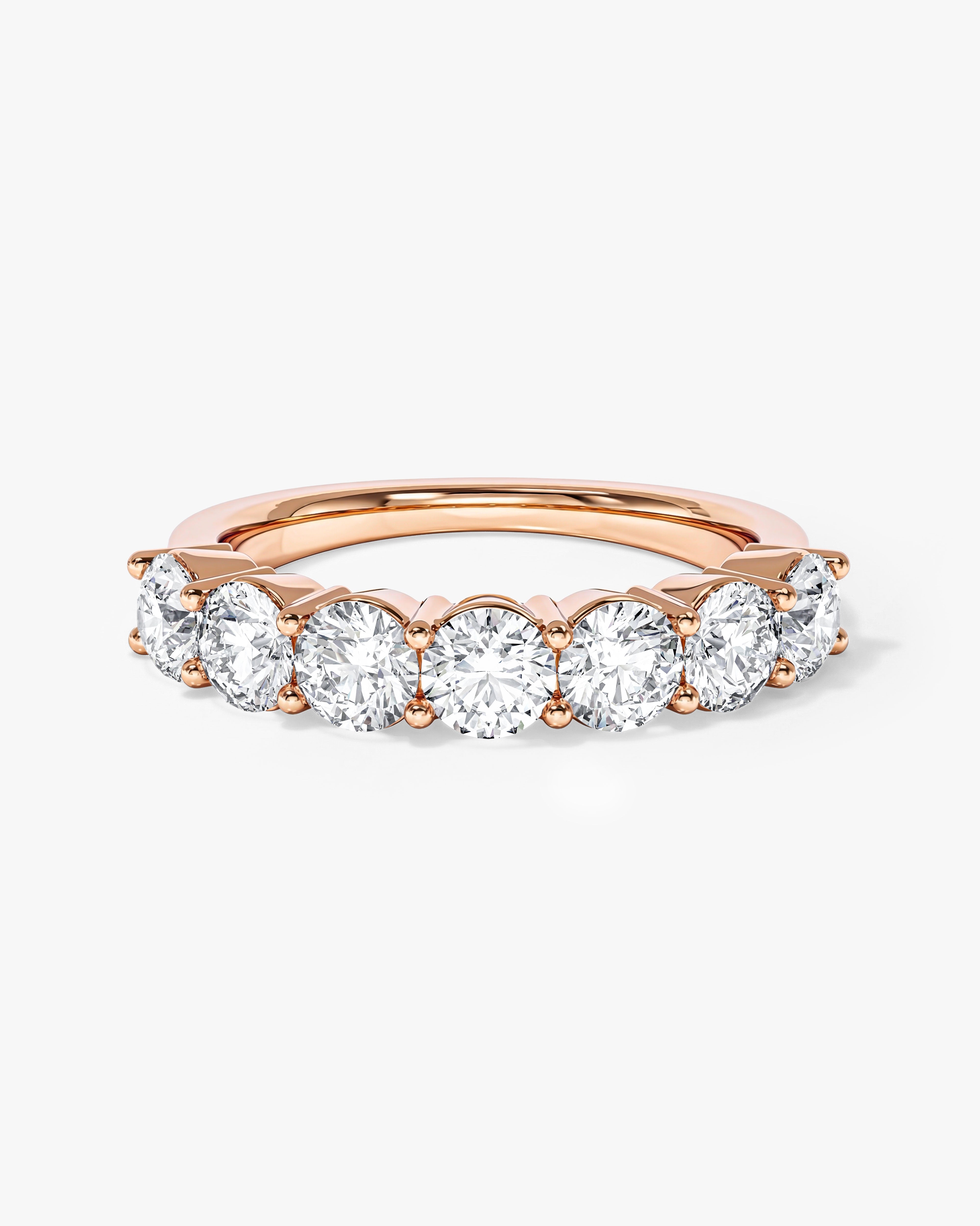 Faceted Half Eternity Band (2.00 CT TW)