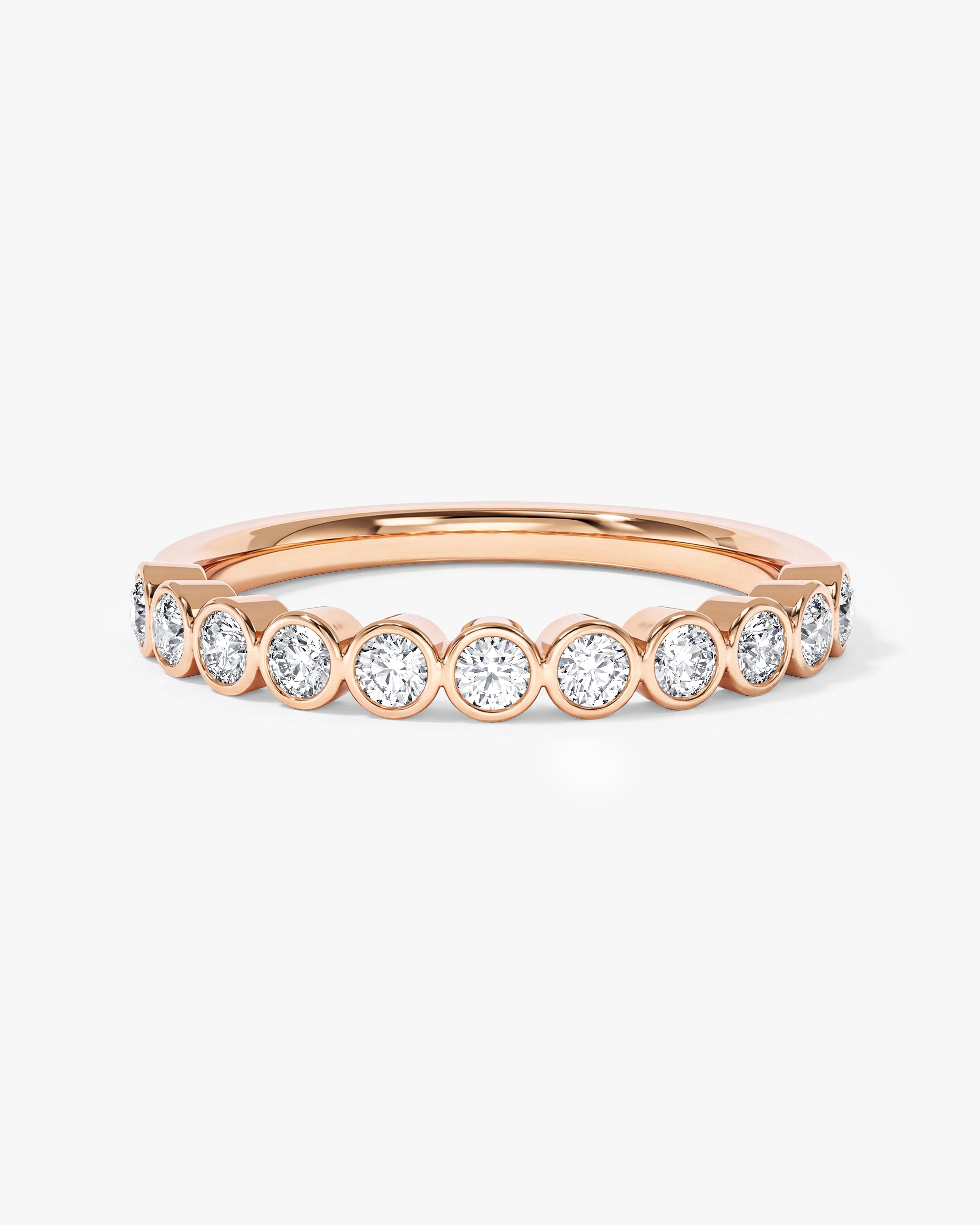 Bezel Half Eternity Band (0.35 CT TW)