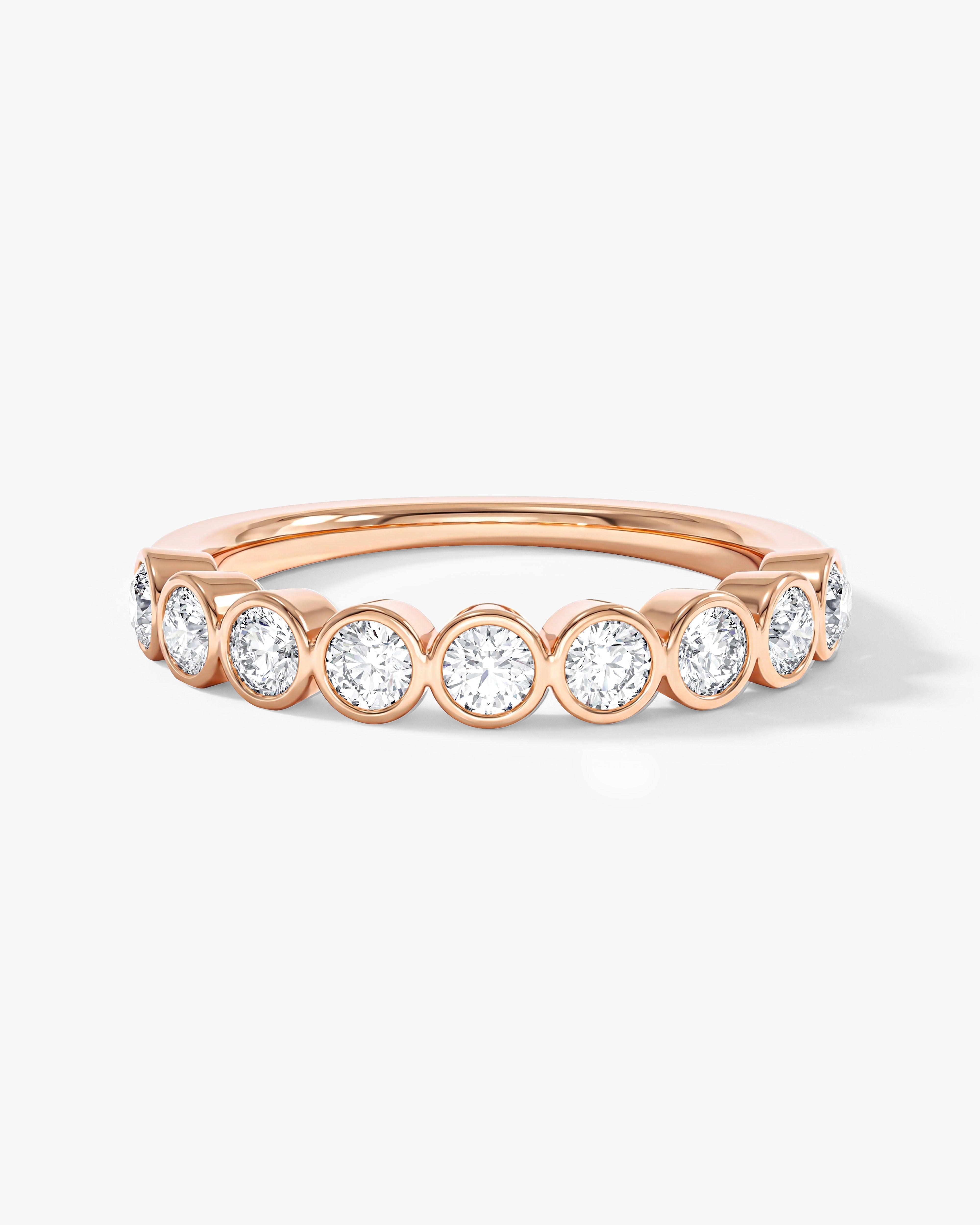 Bezel Half Eternity Band (0.50 CT TW)