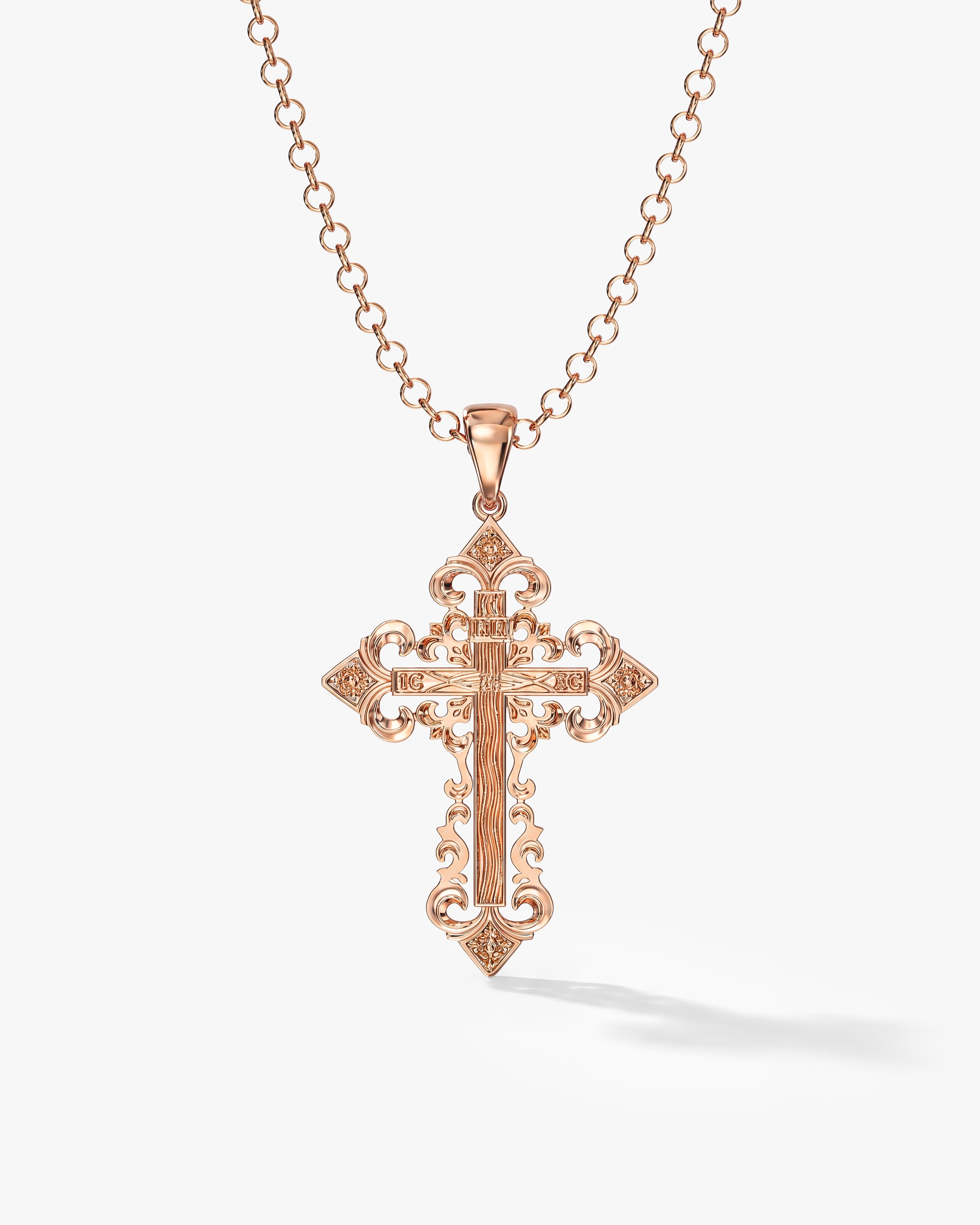 Ornate Cross Necklace