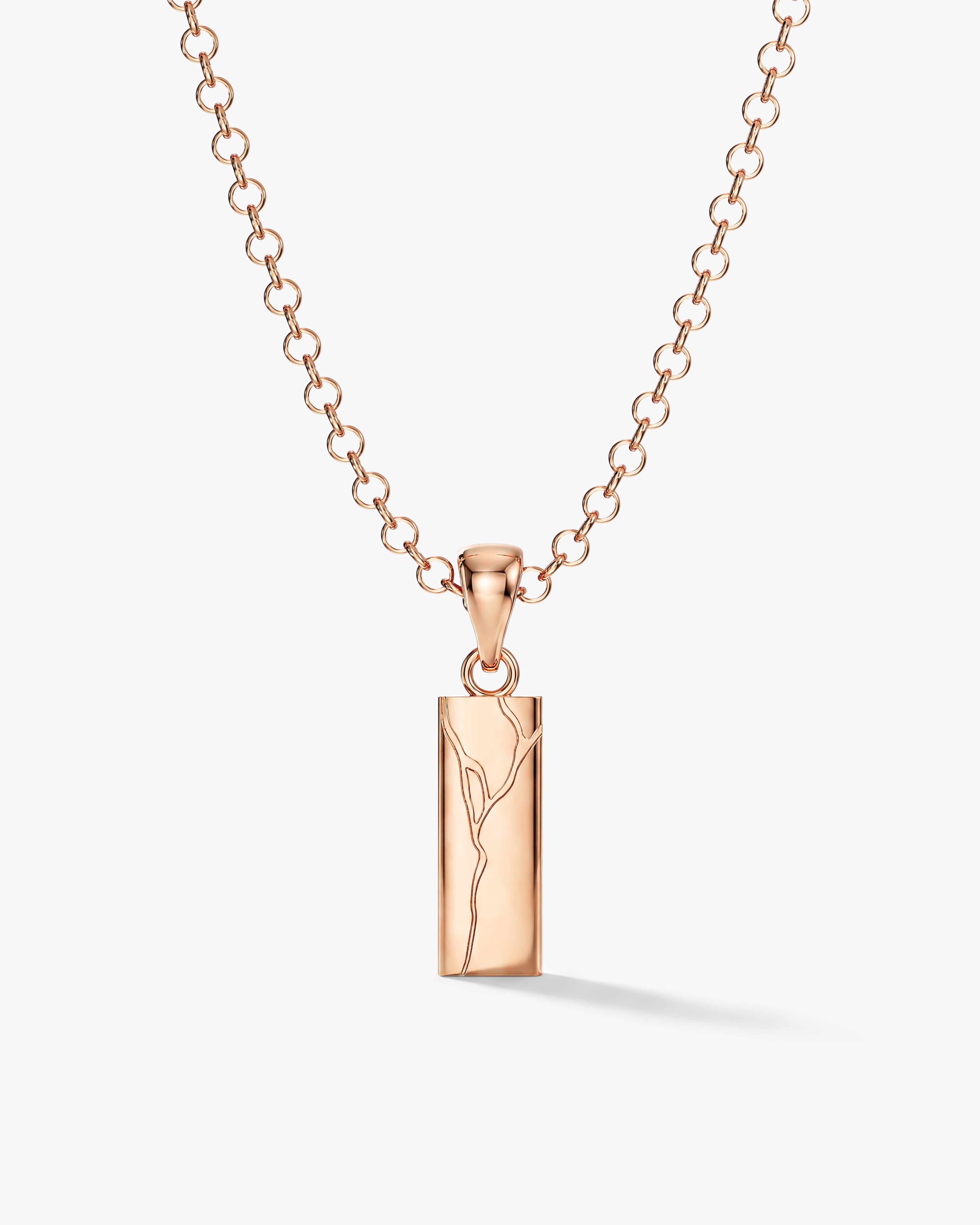 Minimalist Twig Necklace