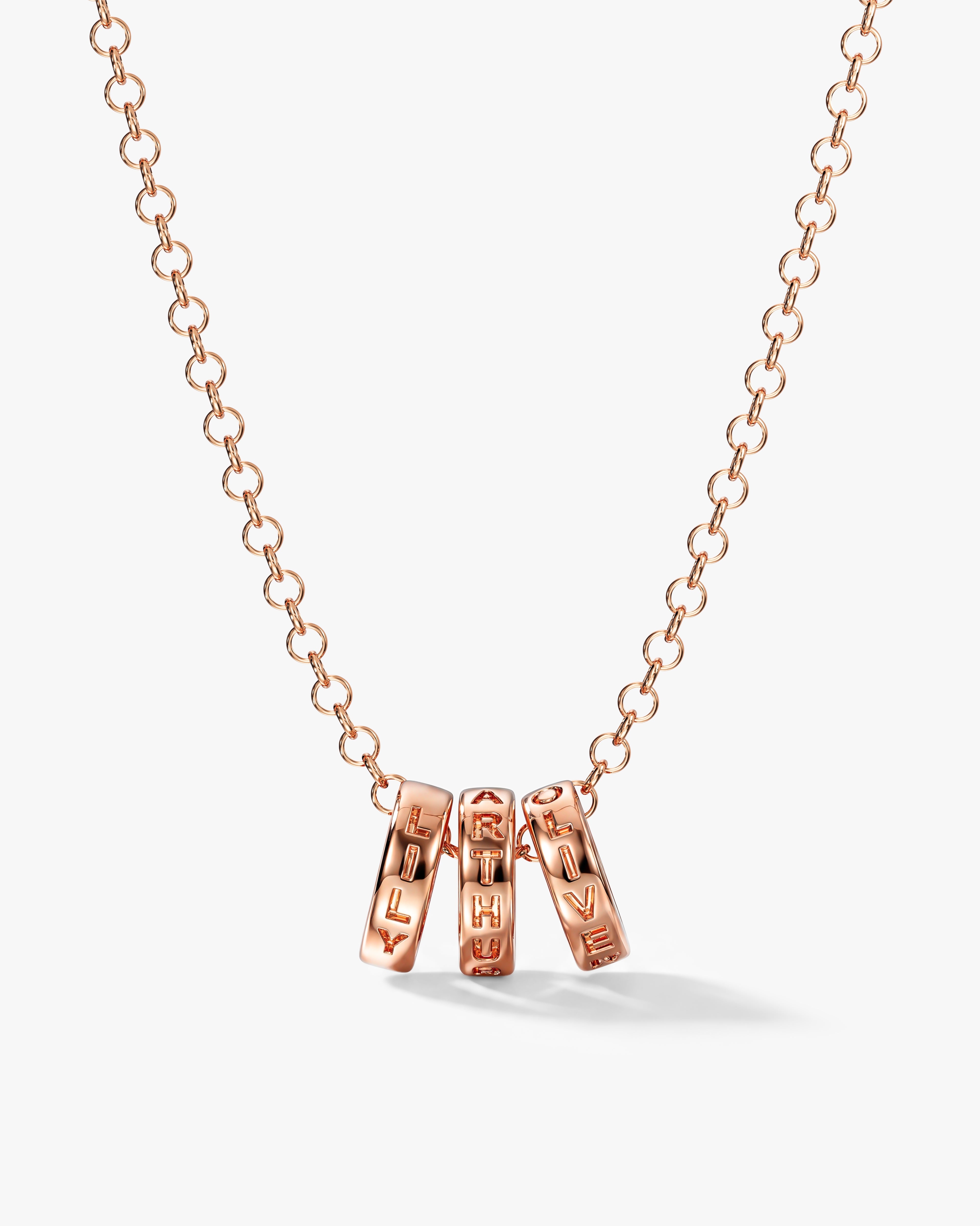 Men's Family Necklace
