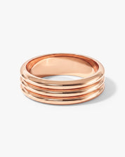 Ridged Band Ring