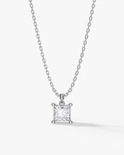 Princess Cut Solitaire Pendant (1.00 CT)