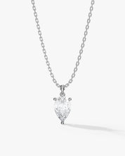 Pear Cut Solitaire Pendant (1.50 CT)