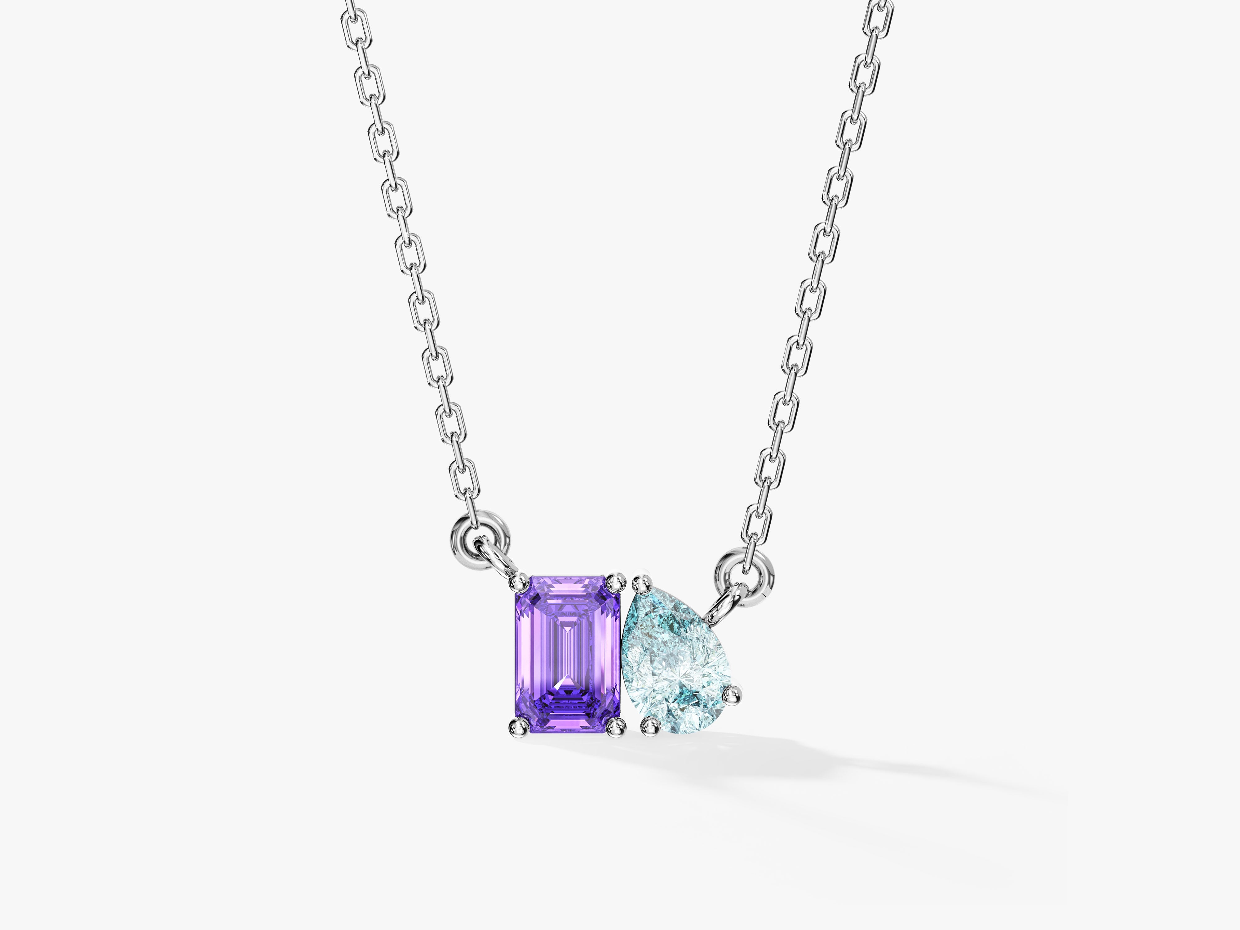 Eternal Duo Birthstone Necklace