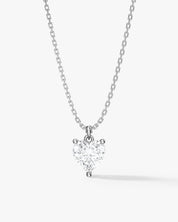 Heart Cut Solitaire Pendant (2.00 CT)