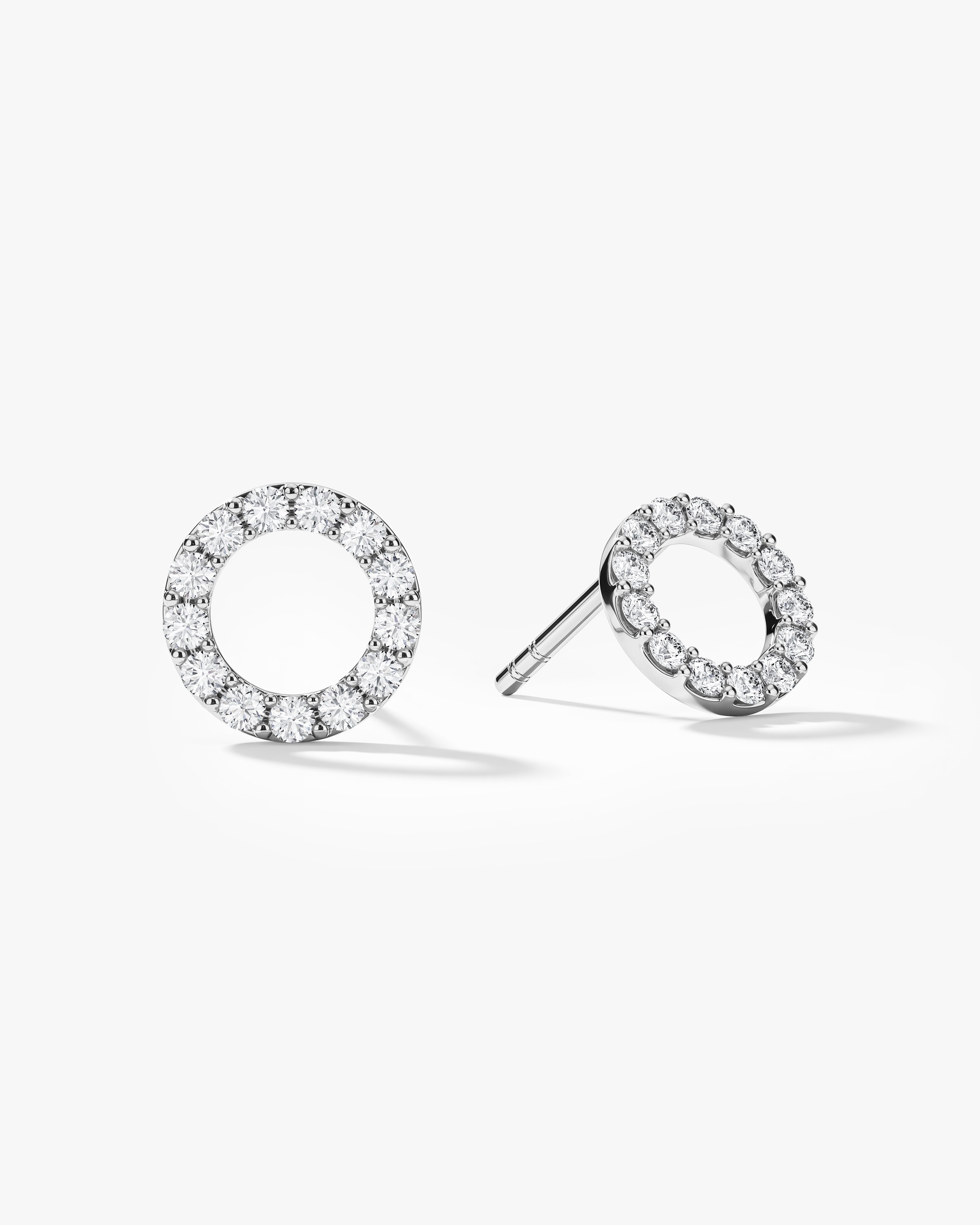 Open Circle Studs