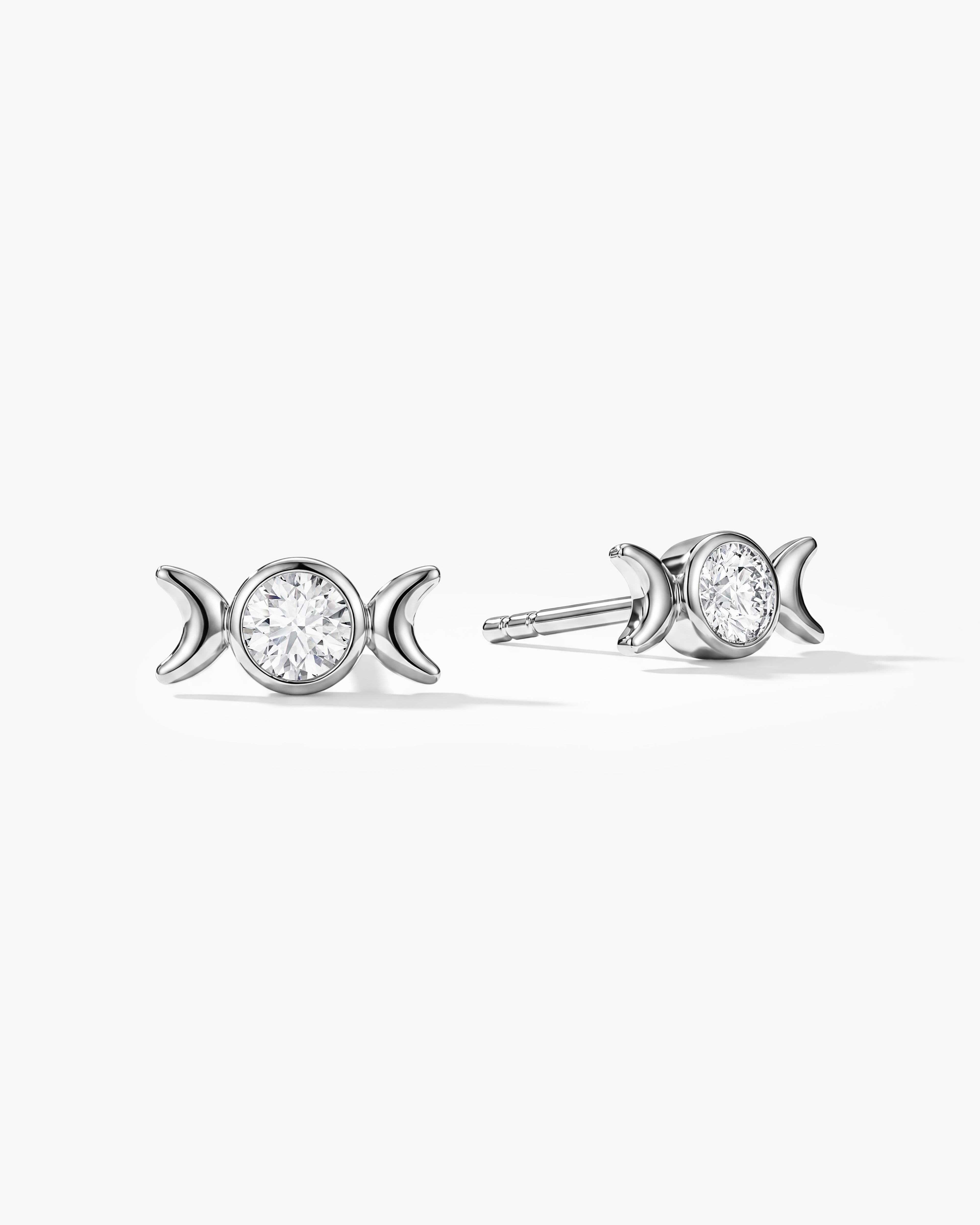 Moon Phase Studs