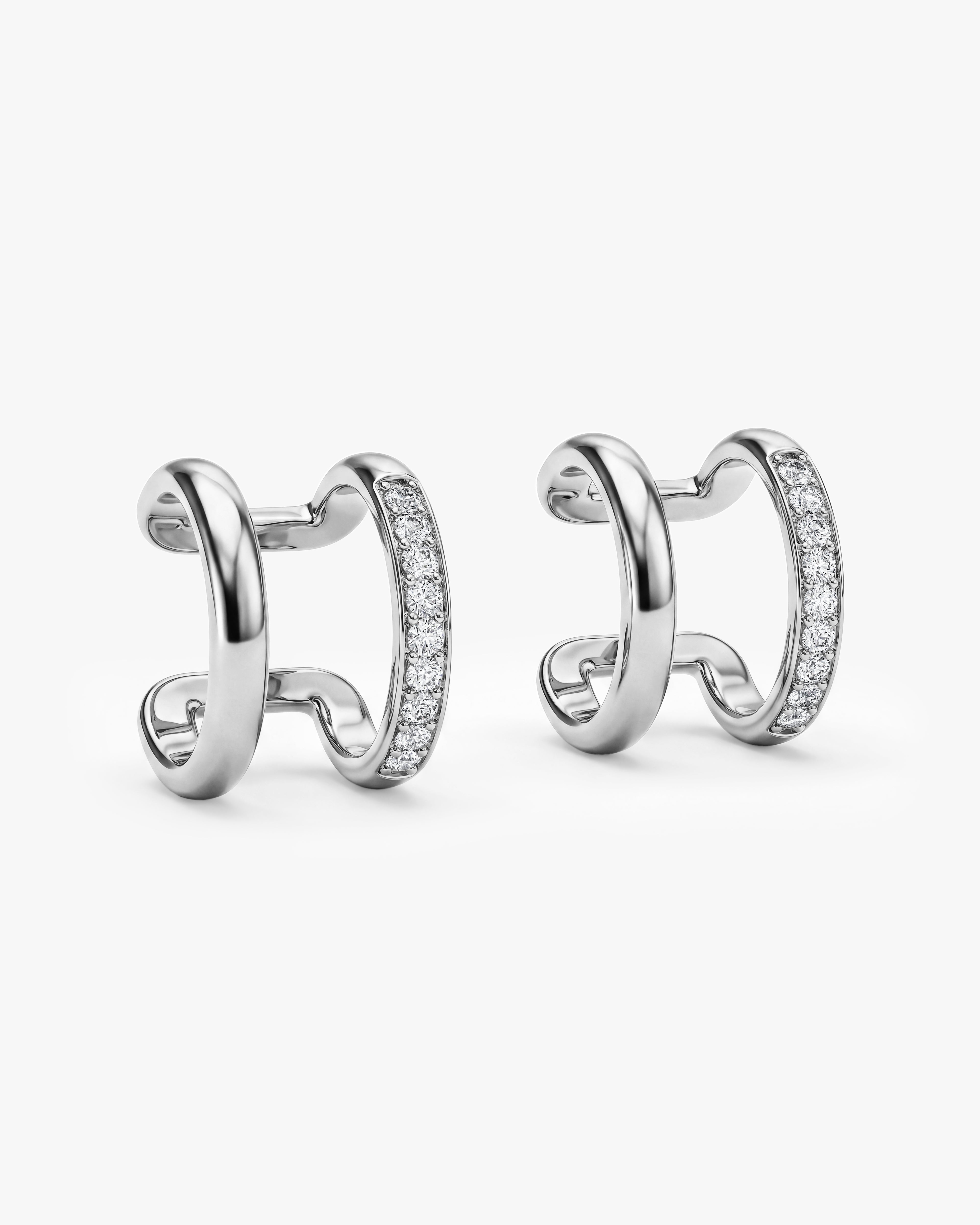 Layered Duo Hoops
