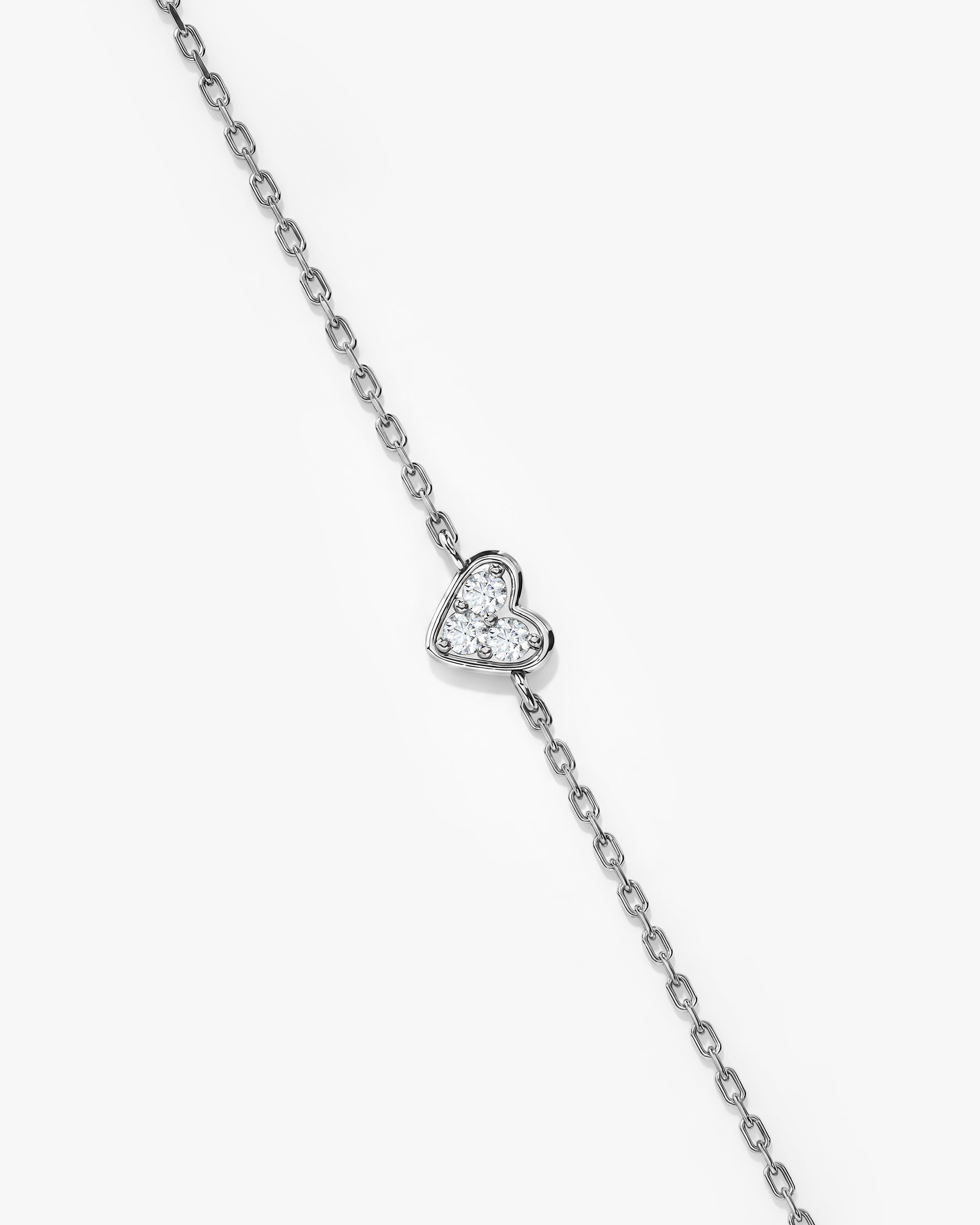 Tiny Heart Chain Bracelet
