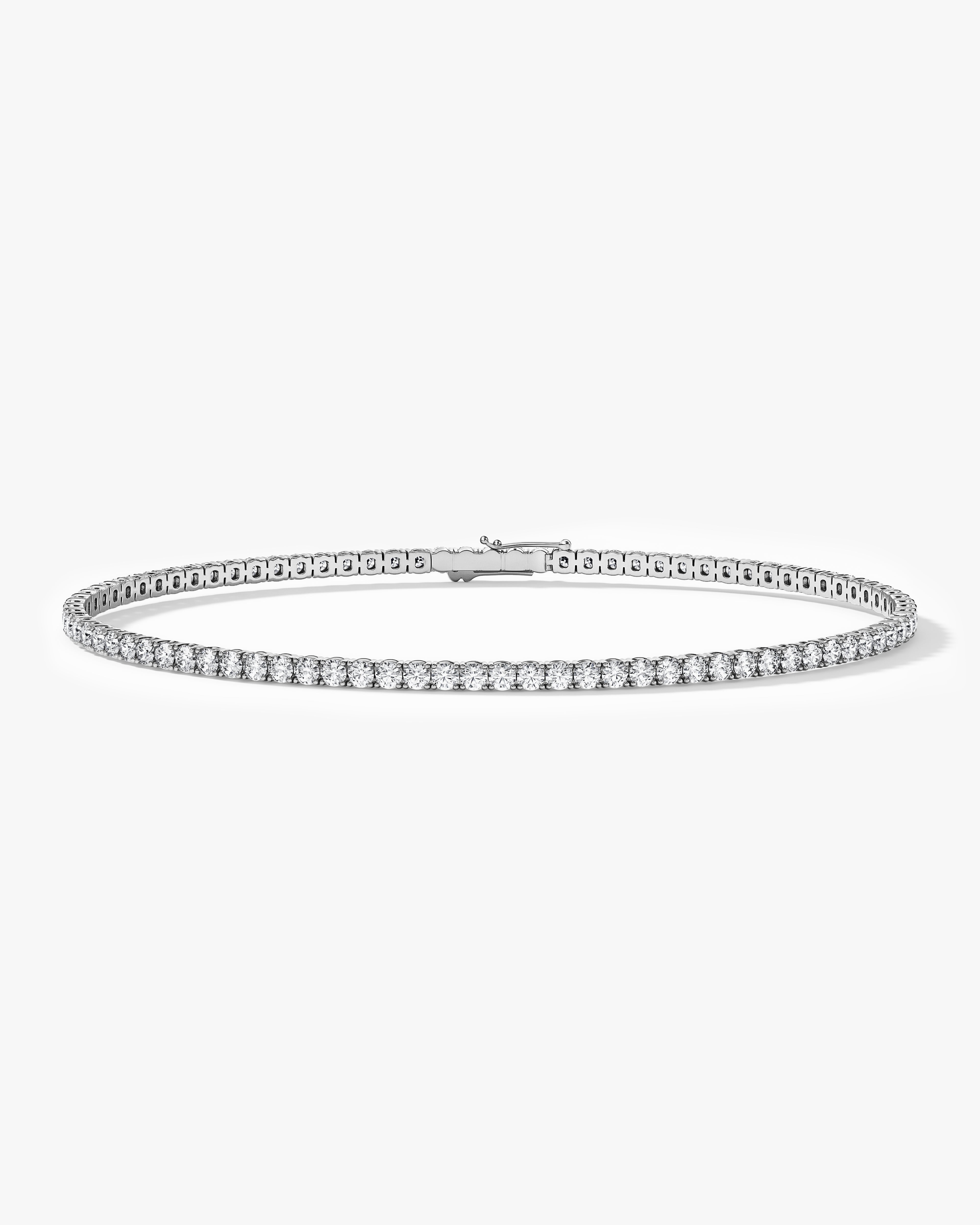 Lab White Sapphire Tennis Bracelet (1.50 CT TW)
